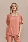 PARVI TOP - earth pink